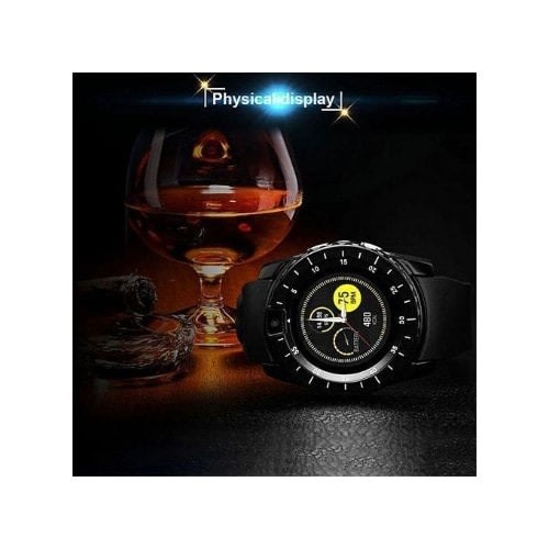 V8 Waterproof Smart Watch With Camera & Sim Slot + Free 16GB Memory Card