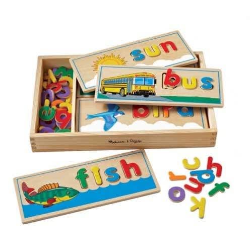 See And Spell Wooden Spellings Puzzle
