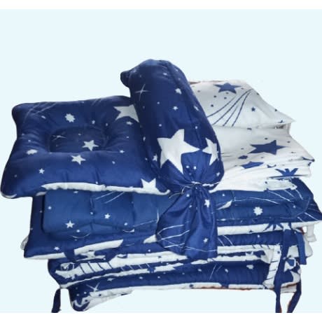 Baby Bedsheet Set With 4 Baby Bumpers  - Duvet - Pillows And Pillowcase