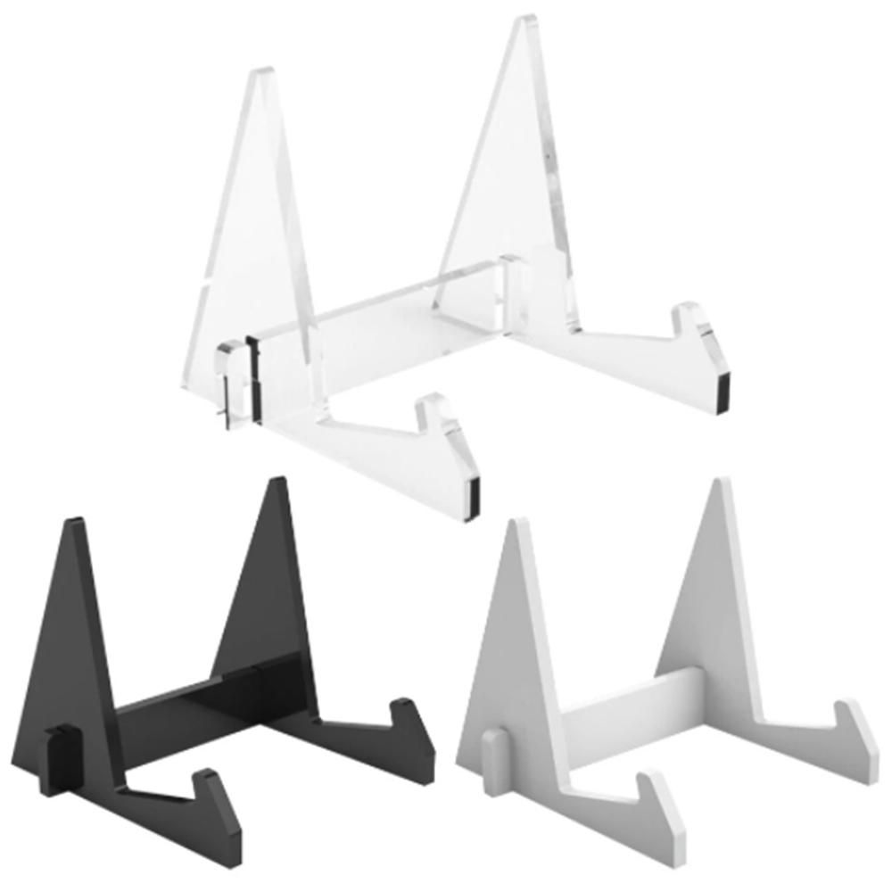 Acrylic Books Booksh Tablet Book Display Stand Acrylic Po Frame Brochure Artwork Holder Organizer Home Storage Holder