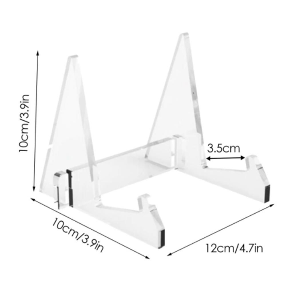 Acrylic Books Booksh Tablet Book Display Stand Acrylic Po Frame Brochure Artwork Holder Organizer Home Storage Holder