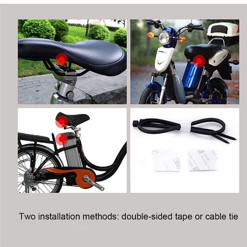 X5QF Anti Theft Burglar Bike Alarm With Remote, Waterproof
