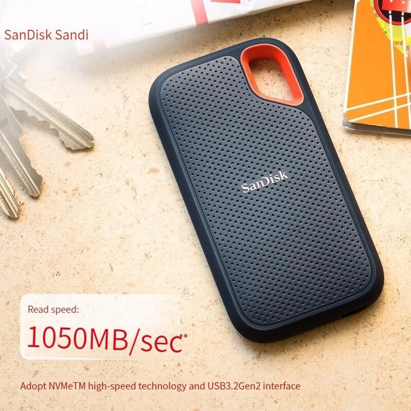 E61 V2 500GB Portable SSD Encrypted USB3.2