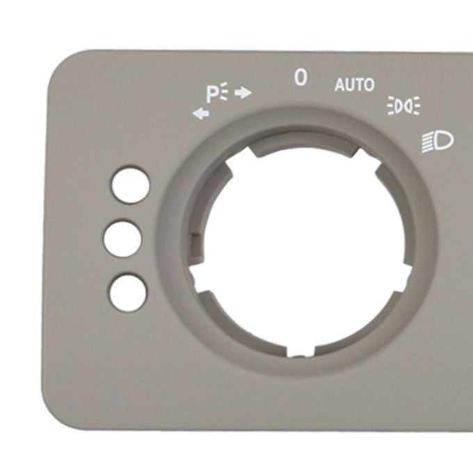 Headlight Switch Panel Cover Dashboard Car For W164 Grey Three Holes