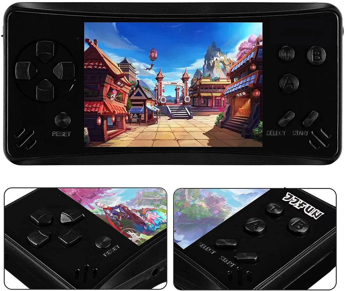 Handheld Game Console Retro Video Game Player TV Output 3.5"