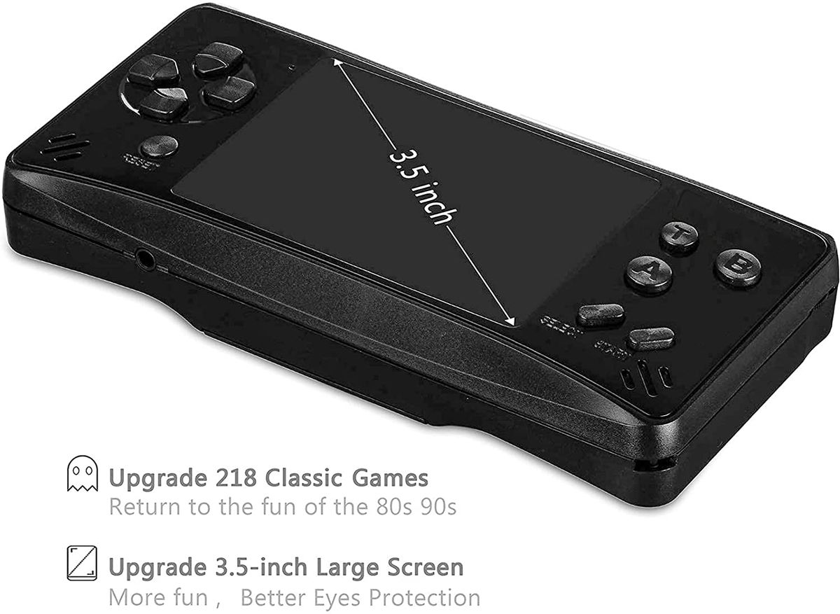 Handheld Game Console Retro Video Game Player TV Output 3.5"