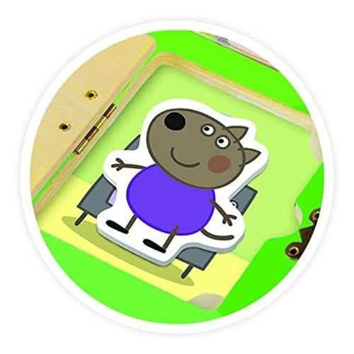 Neighborhood Look & Find Activity Wood Puzzle