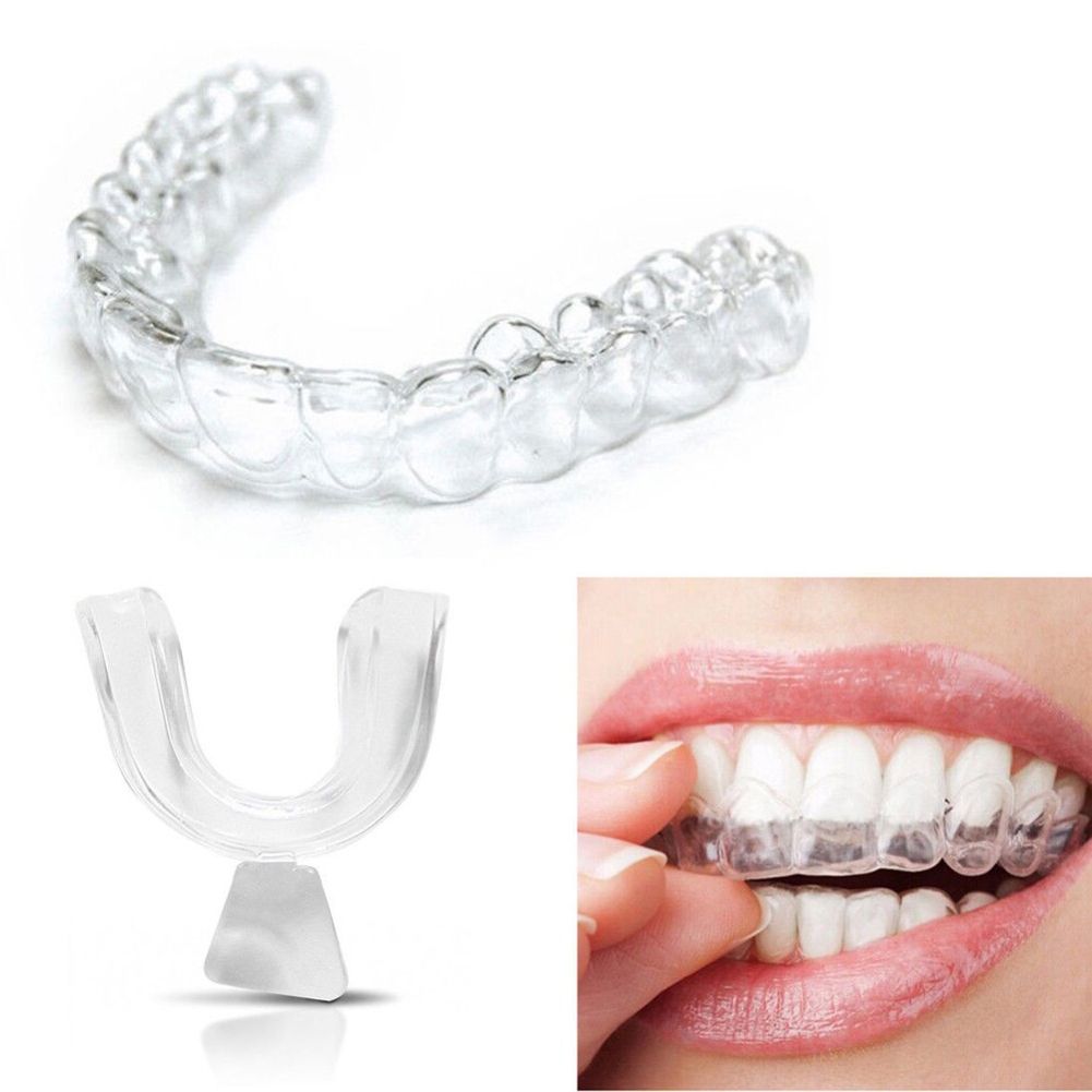 2/4pcs Soft Silicone Tooth Orthodontic S Set Mouth Guard Protector Dental Teeth Ning Trays Retainers Oral Hygiene Care