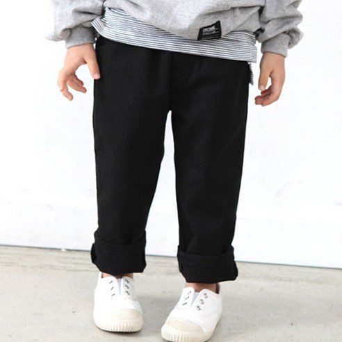 Chocomong Children's Trend Straight Cotton Pants