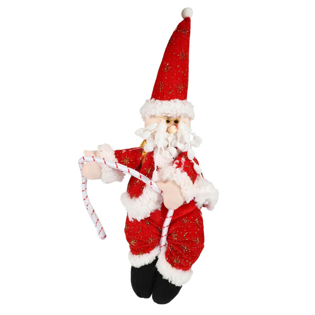 Santa Claus Climbing Rope Doll Decoration Pendant Gift Toy