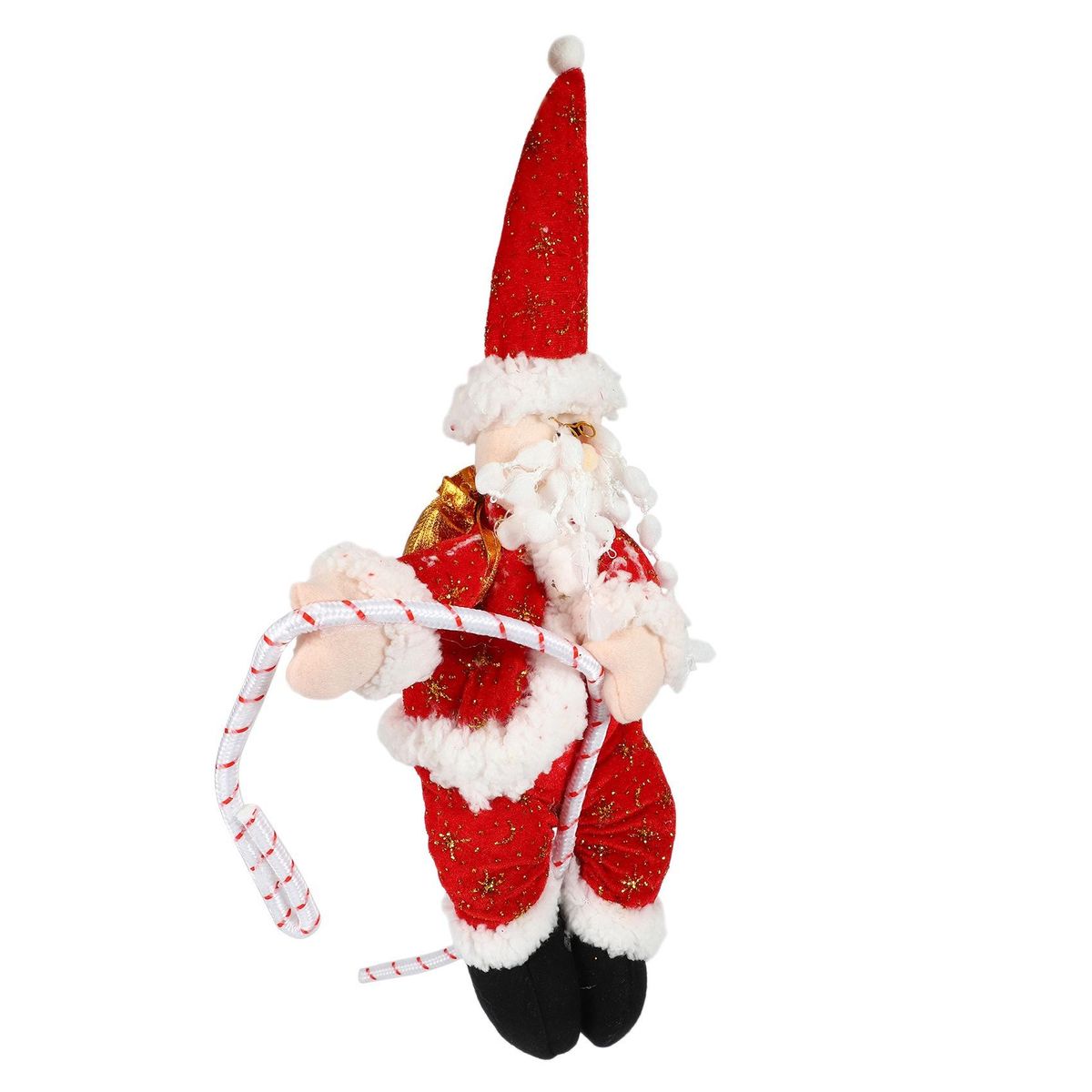 Santa Claus Climbing Rope Doll Decoration Pendant Gift Toy