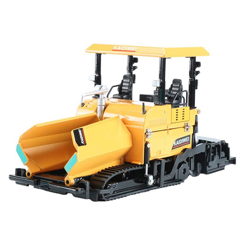 Alloy Diecast Paver Machine Paving Asphalt Highway
