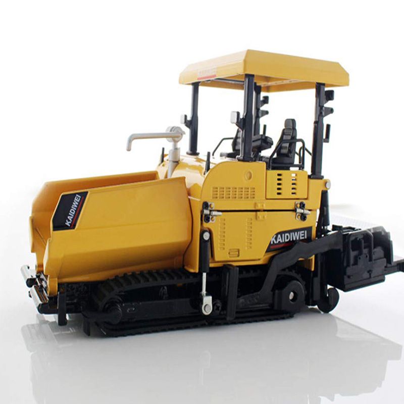 Alloy Diecast Paver Machine Paving Asphalt Highway