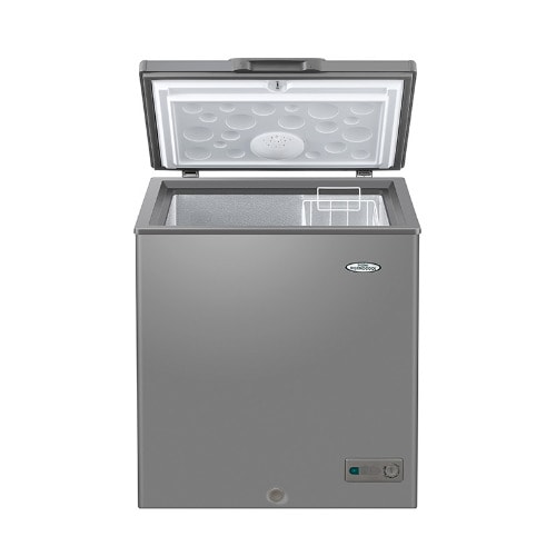 146L Chest Freezer - Silver R6 - HTF-150HAS - Energy Saving Up To 40%