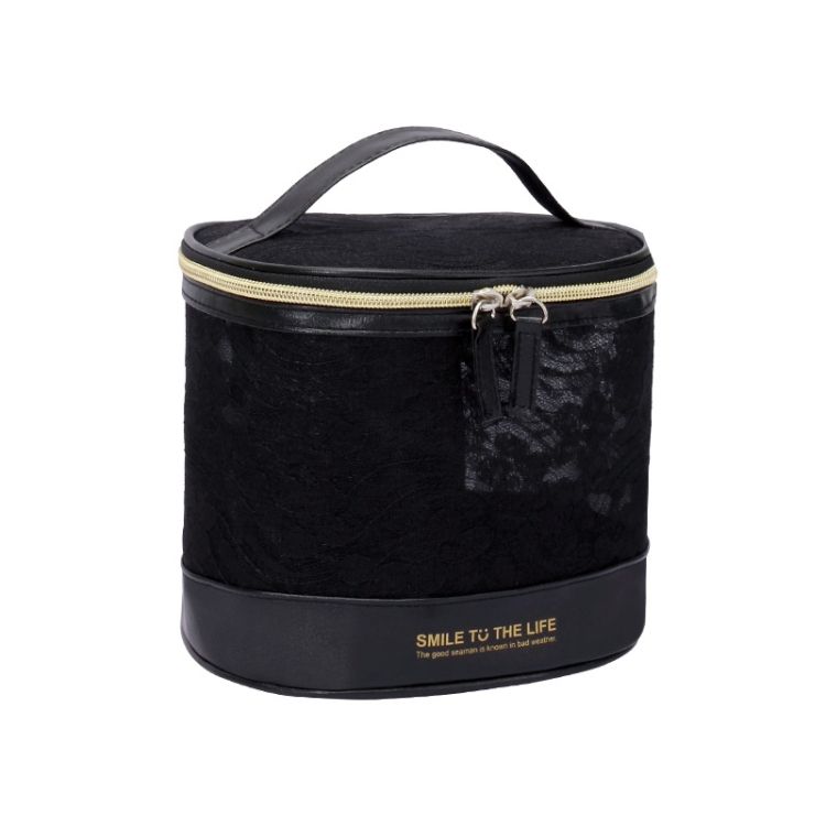 Portable Hand Washing Bag, Spec:  Cylindrical (Black)