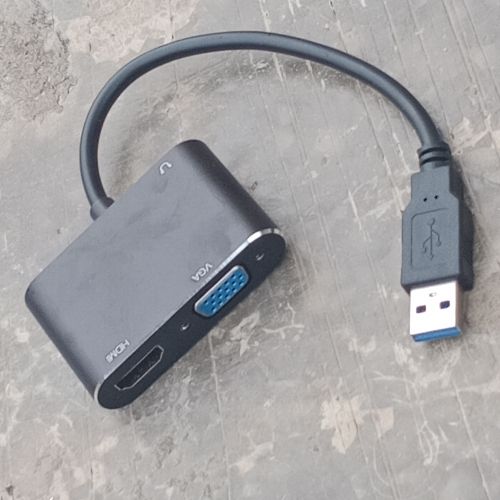 Usb 3.0 To Vga And Hdmi Converter Hub