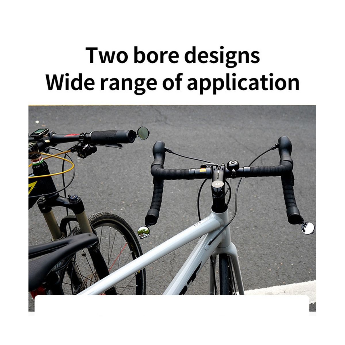 Bicycle Handlebar Reflector Road Bike Mountain Mirror