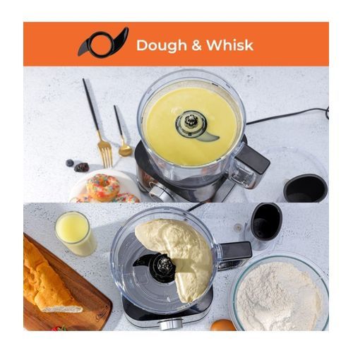 Compact 10-in-1 Food Processor Blender, 800W