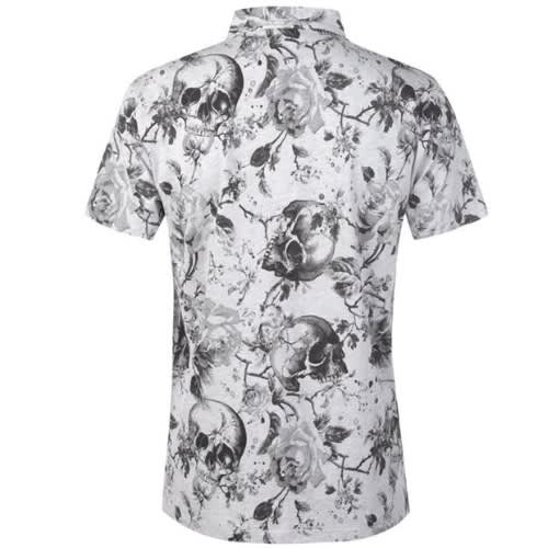 Printed Polo Shirt Ecru
