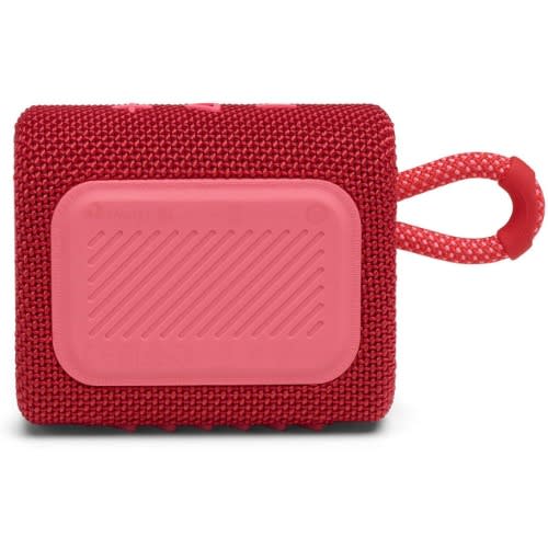 Go 3 Portable Bluetooth Speaker - Water/dustproof - Red