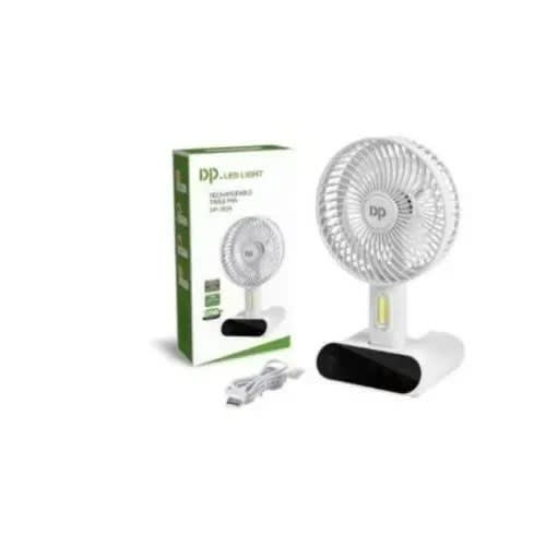 Dp Purset Rechargeable Mini Fan With  Led Light - 3600mAh