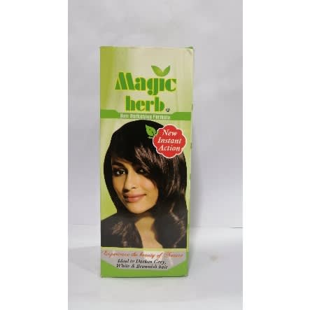 Magic Herb Hair Darkening Formula - New Instant Action - 250ml