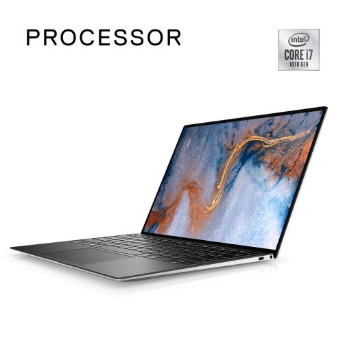 XPS 13 - Touchscreen - Silver - Intel Core i7-1065G7 - 10th Gen- 8GB RAM- 512GB SSD- Windows 10 Pro
