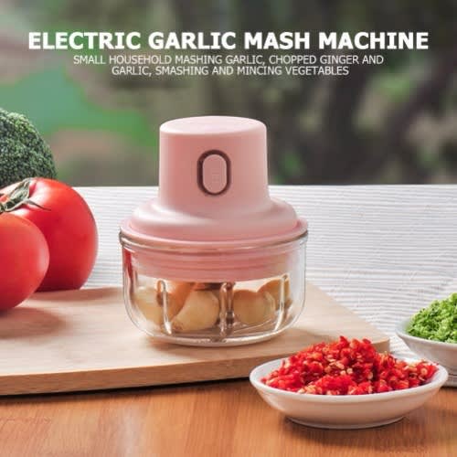 Wireless Electric Garlic Machine Food Chopper And Meat Cutter - 100ml