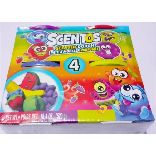 Scentos Scented Dough - 4 Pack