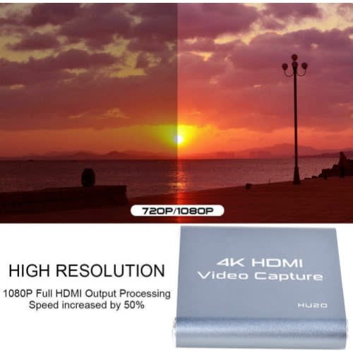 1080p 60fps Usb 2.0 Hd Game Video Capture Card Local Loop Out 1080p Full Hd Video Recorder