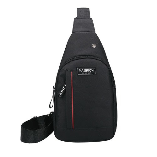 Messenger Unisex Shoulder Strap Bag With Port For Earphone