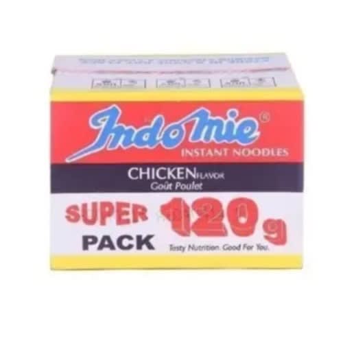 Super Pack Chicken Noodles - 120g - 1 Carton