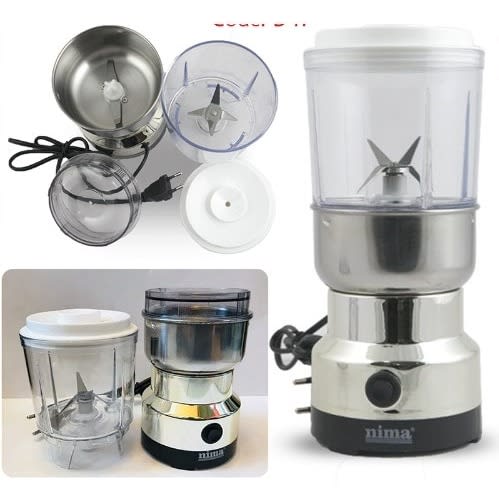 Nima 2 In 1 Electric Stainless Steel Grinder And Blender