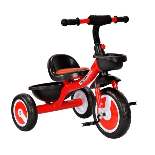 Children's Tricycle With 7 Piece Helmet & Protective Gear