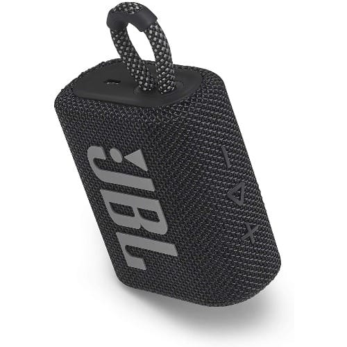 GO 3 Small Bluetooth Box - Waterproof Portable Speaker - Black