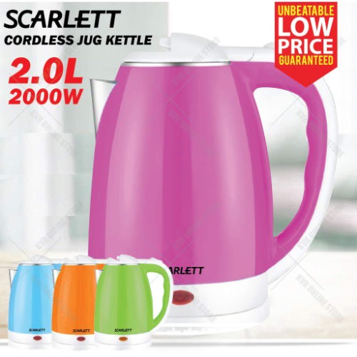 SSc-10 Electric Heat Water Kettle Jug - Cordless Detachable Automatic Switch 2.0