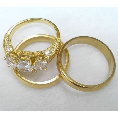 Wedding & Engagement Ring Set