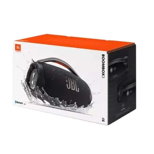 Ip67 Boombox 3 Wireless Bluetooth Dust Proof Portable Speaker - Black