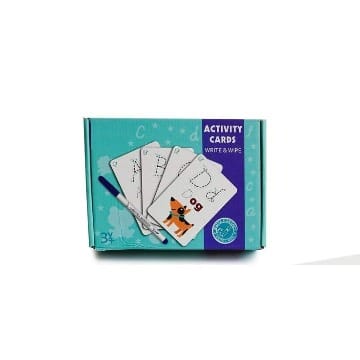 Alphabet Write And Wipe Activity Cards