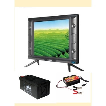 Inverter Battery Tv With Charger And 100ah Battery