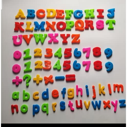 Montessori Magnetic  Alphabets And Numbers For Kids