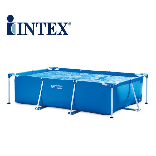 9ft X 6ft X 75cm Rectangular  Metal Frame Pool