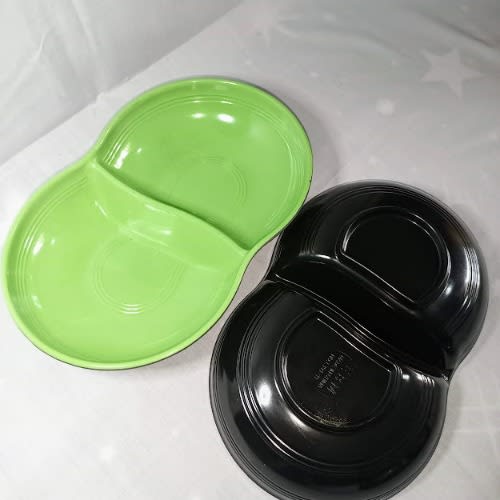 Double Side Ceramic Plates - 3pcs