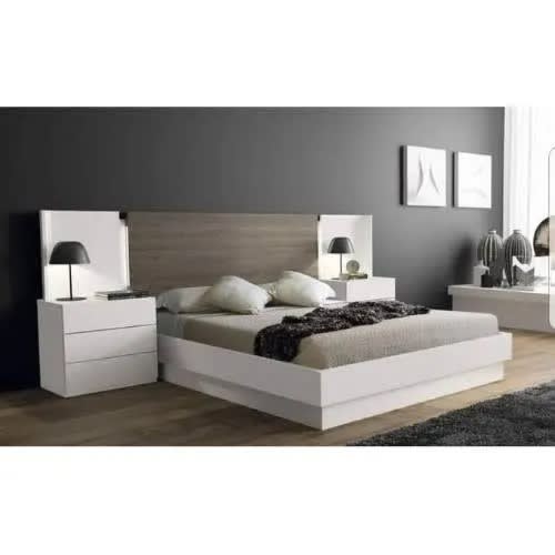 Bedframe Set - 6 By 6 + 2 Drawers