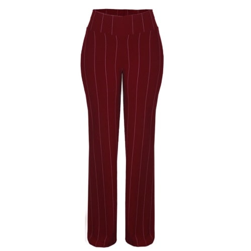 Women's Palazzo Trouser - Wine