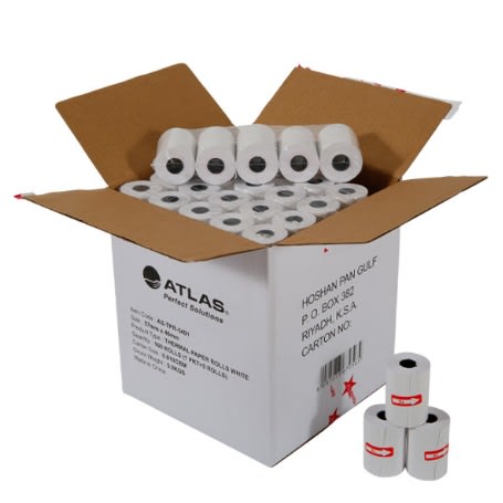 Pos Paper Rolls - 57 X 38mm - 100 Rolls