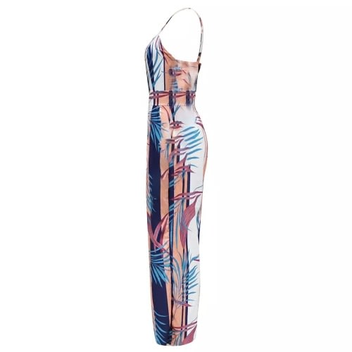 Floral Print Jumpsuit