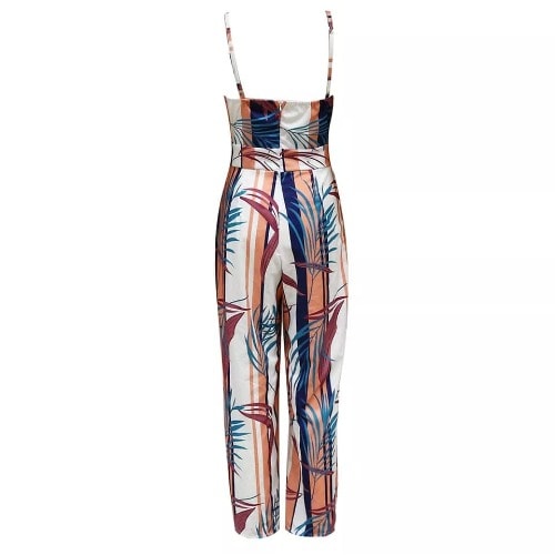 Floral Print Jumpsuit