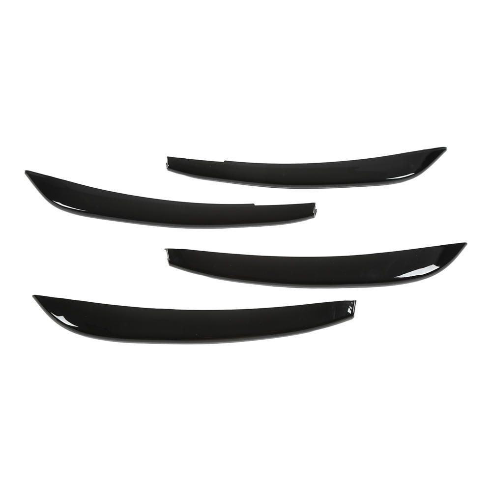 4Pcs/Set Front Bumper Fog Light Grille Cover Trim