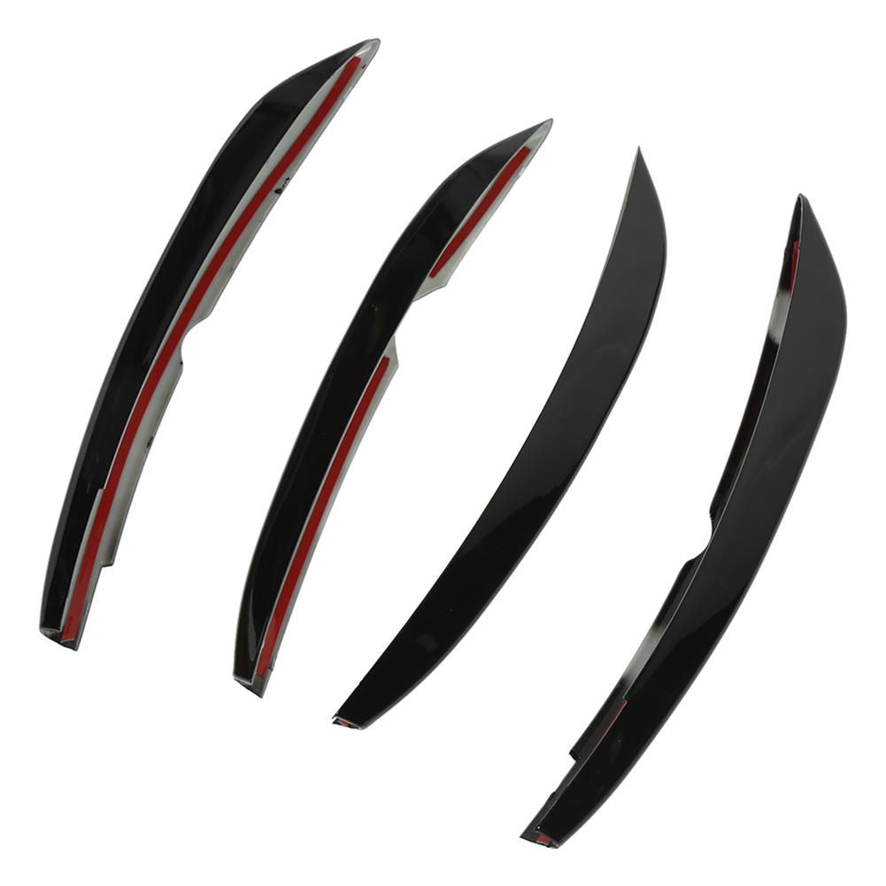 4Pcs/Set Front Bumper Fog Light Grille Cover Trim